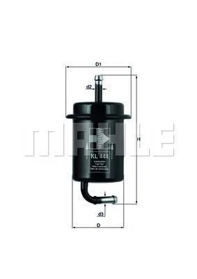 (MAHLE) MAHLE / KNECHT KL444 (фото 1)