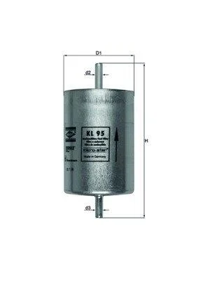 (MAHLE) MAHLE / KNECHT KL95 (фото 1)