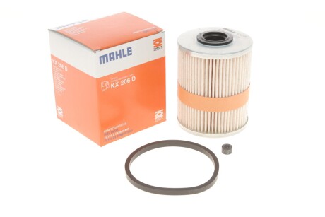 Фільтр паливний KNECHT MAHLE / KNECHT KX 206D
