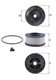 Фільтр палива MAHLE / KNECHT KX591D