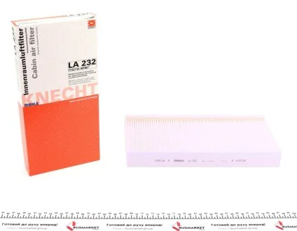 Фільтр салону KNECHT MAHLE / KNECHT LA 232