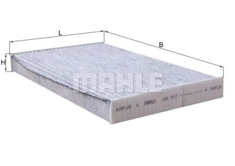Фільтр, повітря у салоні MAHLE / KNECHT LAK1517
