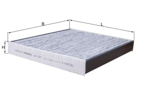 Фільтр, повітря у салоні MAHLE / KNECHT LAK 1677