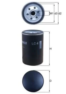 Повітряний фільтр MAHLE / KNECHT LC 4