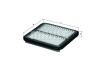 Фільтр повітряний Mahle Toyota MAHLE / KNECHT LX 1023 (фото 1)