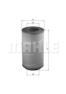 Повітряний фільтр MAHLE / KNECHT LX1025