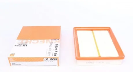 Фільтр повітряний KNECHT MAHLE / KNECHT LX 1039
