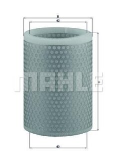 Повітряний фільтр MAHLE / KNECHT LX136