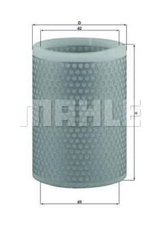 Повітряний фільтр MAHLE / KNECHT LX136