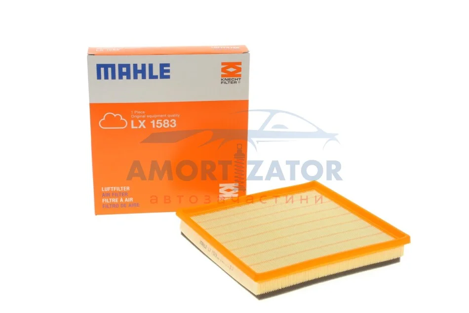 Фільтр повітряний KNECHT MAHLE / KNECHT LX 1583 (фото 1)