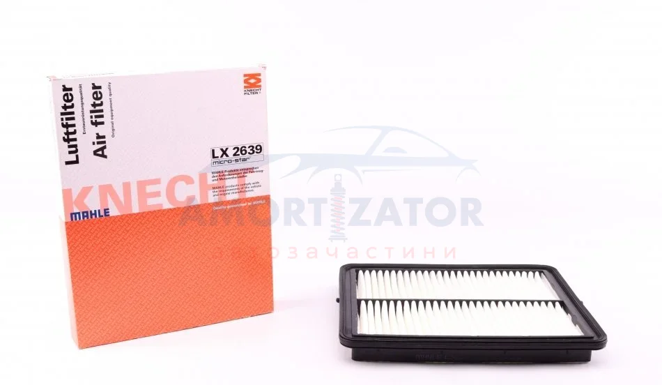 Фільтр повітряний KNECHT MAHLE / KNECHT LX 2639 (фото 1)
