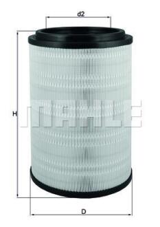 Фільтр MAHLE / KNECHT LX2741