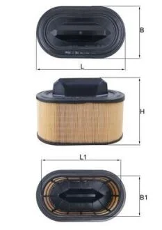 Повітряний фільтр MAHLE / KNECHT LX2966