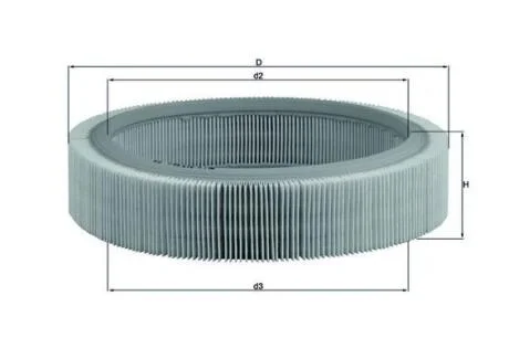 Повітряний фільтр MAHLE / KNECHT LX317