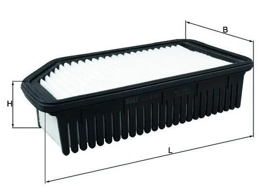 Повітряний фільтр MAHLE / KNECHT LX4083 (фото 1)