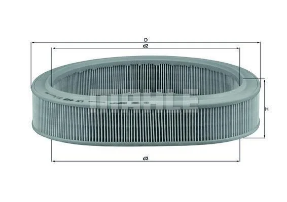 Фільтр повітряний Mahle Ford MAHLE / KNECHT LX 449 (фото 1)