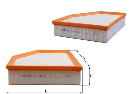 Повітряний фільтр MAHLE / KNECHT LX 4636 (фото 1)