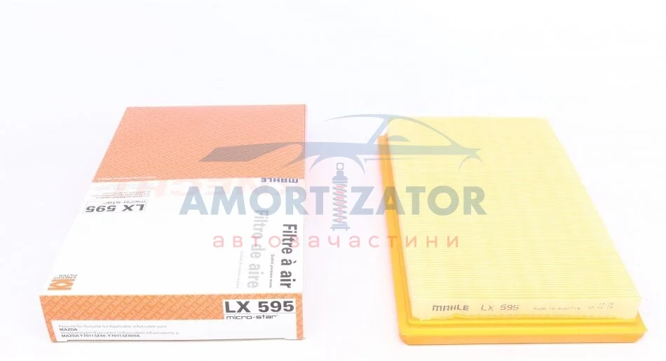 Фільтр повітряний KNECHT MAHLE / KNECHT LX 595 (фото 1)