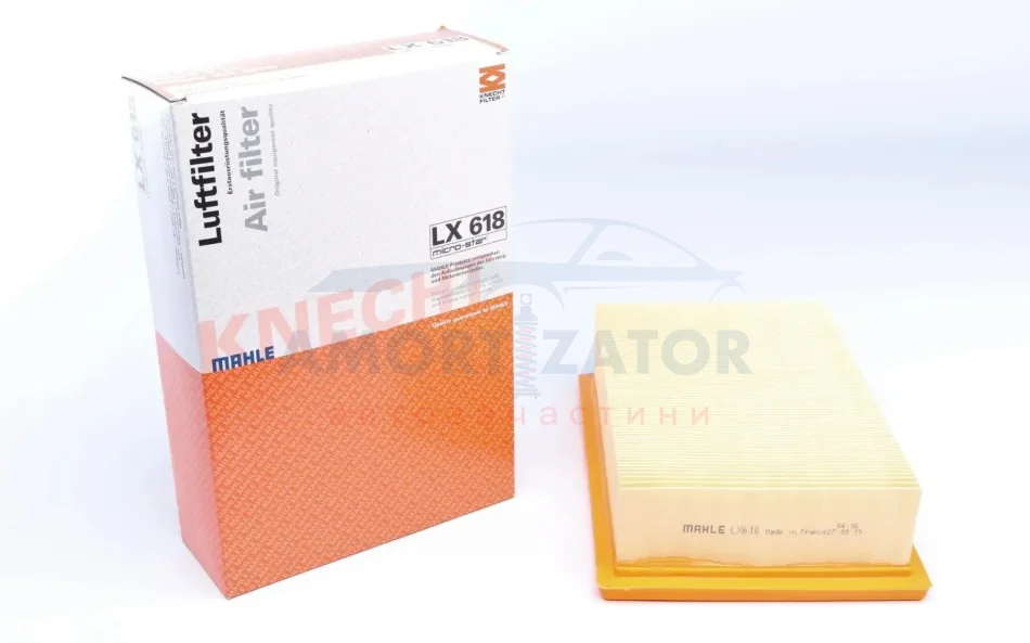 Фільтр повітряний KNECHT MAHLE / KNECHT LX 618 (фото 1)
