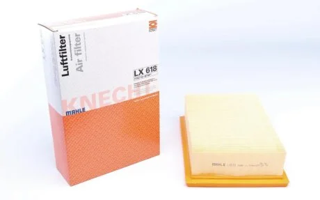 Фільтр повітряний KNECHT MAHLE / KNECHT LX 618