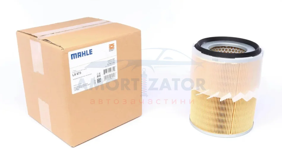 Фільтр повітряний KNECHT MAHLE / KNECHT LX 673 (фото 1)