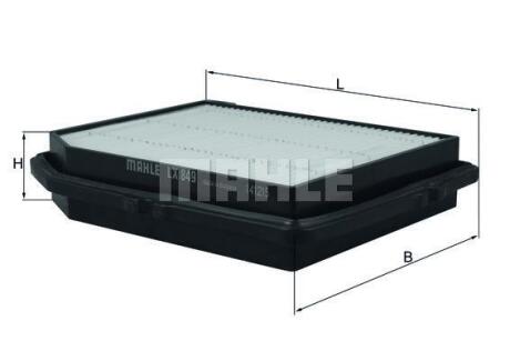 Повітряний фільтр MAHLE / KNECHT LX849