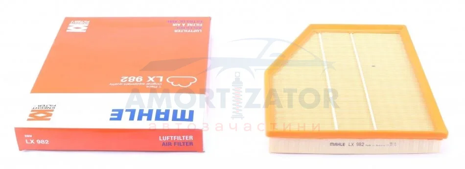 Фільтр повітряний KNECHT MAHLE / KNECHT LX 982 (фото 1)