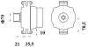 Генератор MAHLE / KNECHT MG 796 (фото 2)