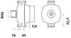 Генератор MAHLE / KNECHT MG 808 (фото 2)