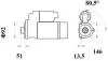 Стартер MAHLE / KNECHT MS 757 (фото 2)