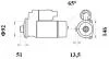 Стартер MAHLE / KNECHT MS 758 (фото 2)