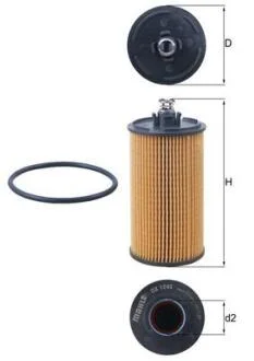 Оливний фільтр MAHLE / KNECHT OX 1245D