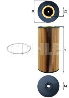 Оливний фільтр MAHLE / KNECHT OX 348D