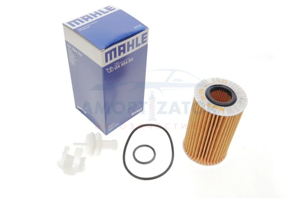 Фільтр масляний KNECHT MAHLE / KNECHT OX 554D2 (фото 1)