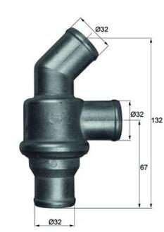 Термостат Behr 1.102.80 BMW MAHLE / KNECHT TH 16 80