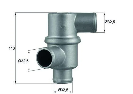 MAHLE MAHLE / KNECHT TH 37 80 (фото 1)