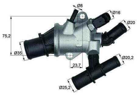 MAHLE MAHLE / KNECHT TI 162 88