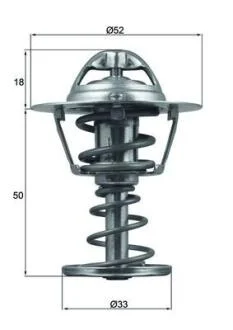 Термостат MAHLE / KNECHT TX 126 82 D