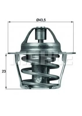 Термостат MAHLE / KNECHT TX 61 83 (фото 1)