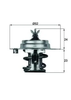 Термостат MAHLE / KNECHT TX 7 83 D