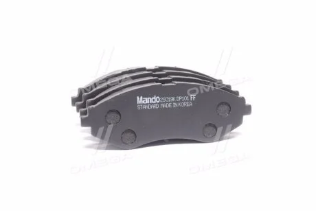 Гальмівні колодки дискові DAEWOO Nubira/Leganza/Lanos "F "97-"03 14" MANDO MPD03