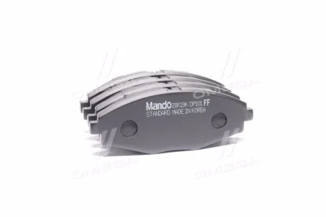 Гальмівні колодки дискові DAEWOO Lanos(T100) "F "97>> 13" MANDO MPD06