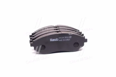 Гальмівні колодки дискові CHEVROLET Aveo(T200/T250) "F "03-"08 MANDO MPD16