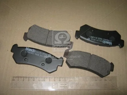 Гальмівні колодки дискові CHEVROLET Lacetti(J200) "R "03-"06 (-200701) MANDO MPD22