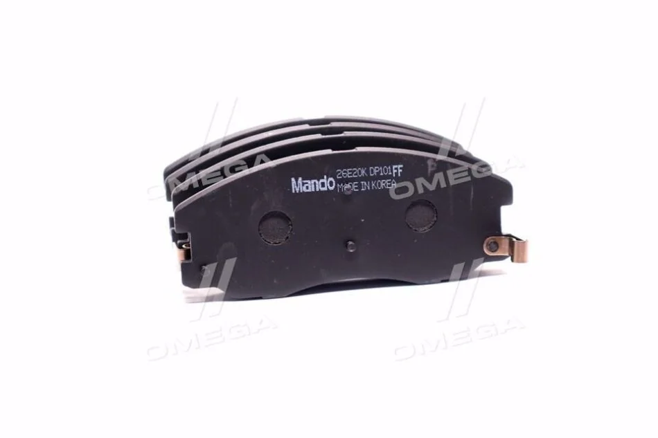 Гальмівні колодки дискові CHEVROLET/OPEL Captiva/Antara "F "07-17 MANDO MPD28 (фото 1)