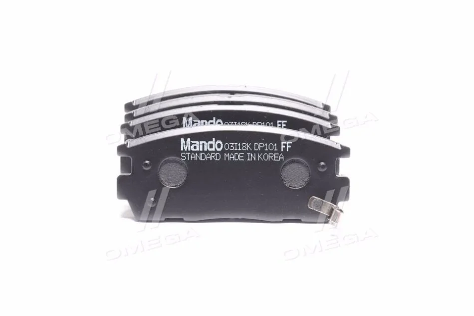 Гальмівні колодки дискові CHEVROLET Captiva/Antara "R "07-17 MANDO MPD29 (фото 1)