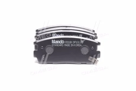 Гальмівні колодки дискові CHEVROLET Captiva/Antara "R "07-17 MANDO MPD29