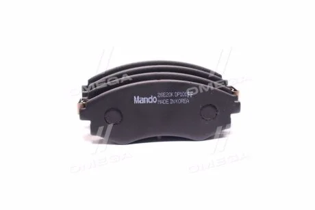Комплект гальмівних накладок, дискове гальмо MANDO MPH02