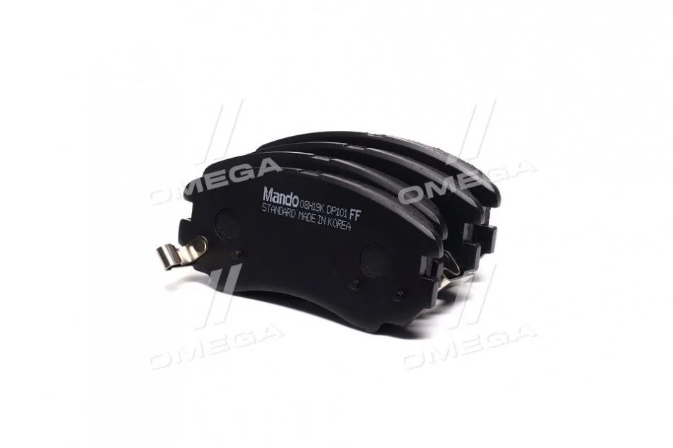 Гальмівні колодки дискові HYUNDAI/KIA Tucson/Elantra/Coupe/Sportage/Magentis/Soul "F "06>> MANDO MPH23 (фото 1)