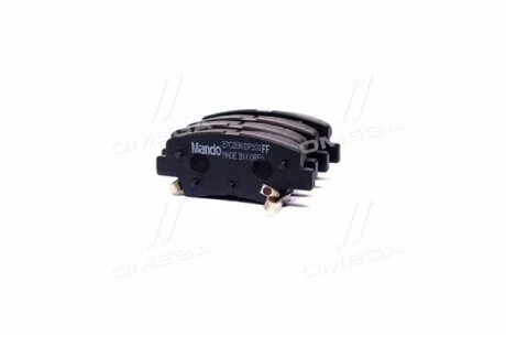 Гальмівні колодки дискові HYUNDAI/KIA I30/I40/Accent/Sonata/Tucson/Optima/Rio "R "10>> MANDO MPH39